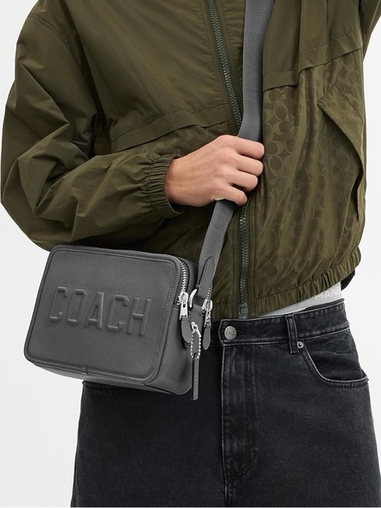 Coach Other - COACH Charter Crossbody 24 | Graphic Logo | Charcoal | NWT | Original Packaging